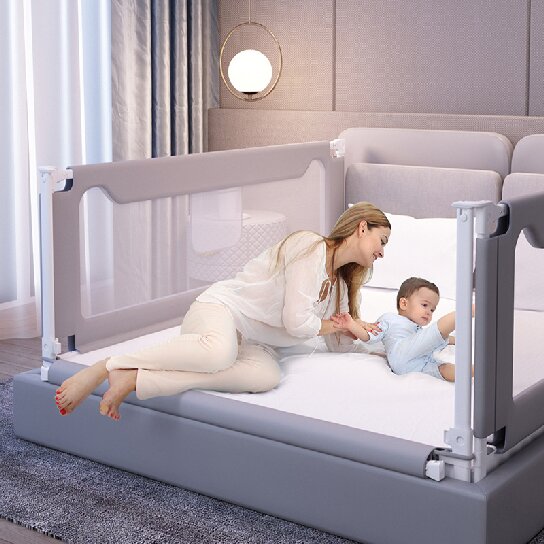 barandilla para cama de bebé