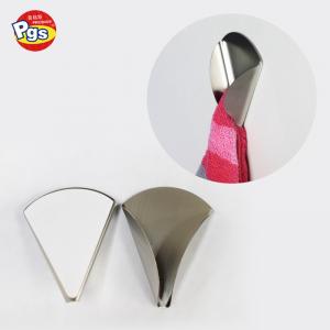 self-adhesive stainless steel towel clip