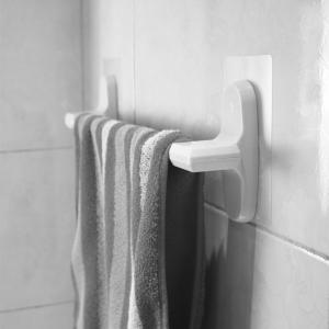 small bathroom towel clothes hanger