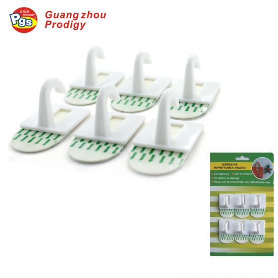 Removable Adhesive plastic hook