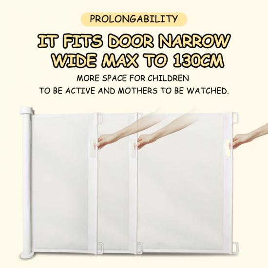 Removable door guard expandable fence baby gate safety