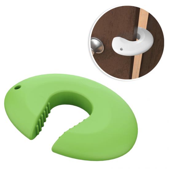 C shape non-slip silicone door stopper rubber
