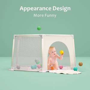 Foldable eco friendly funny baby gate