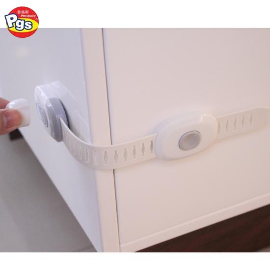 Puerta deslizante de plástico de seguridad para niños de seguridad para niños Bloqueo de puerta de la puerta del refrigerador