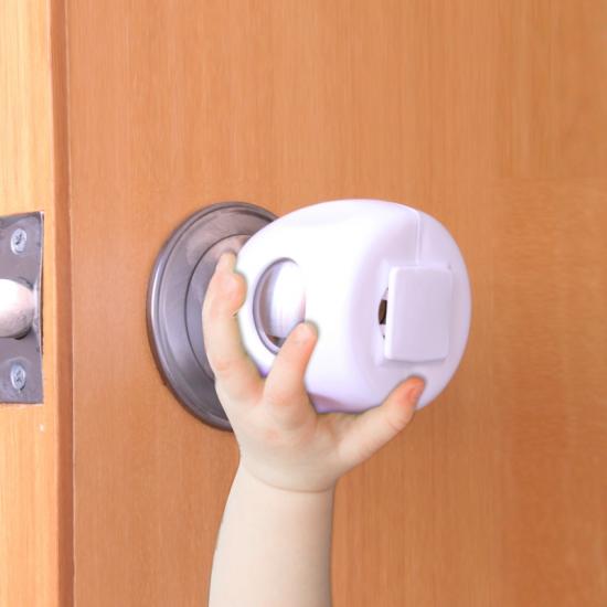 Child proof door knob covers