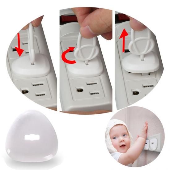 6pcs Pack British Standard Child Safety Outlet Plug Covers
