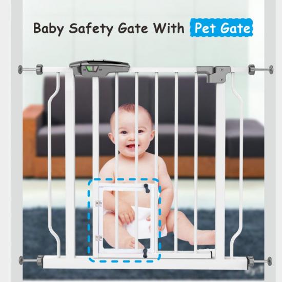 Productos de seguridad para bebés Escalera decorativa PUERTA DOBLE PUERTA PUERTA PUERTA DE SEGURIDAD DEL BEBÉ