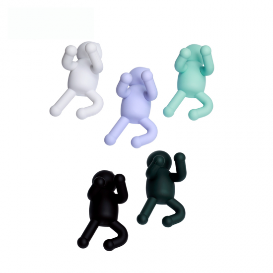 Cute Wall Hook Silicon Touch Self Adhesive Tape Hooks