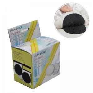 Round Shape Dia 2.5cm Home Use Hook and Loop Tape