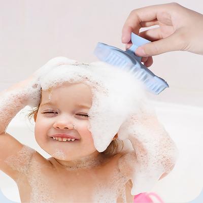 Silicone Bath Shower Baby Shampoo Brush