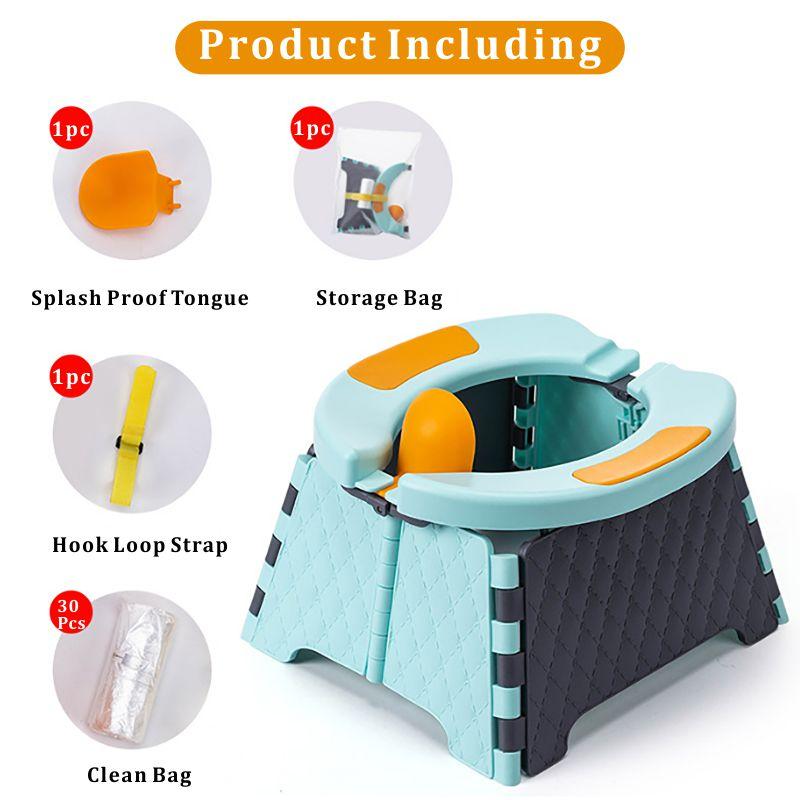 Foldable Toilet Training Toddler Travel Potty Chair