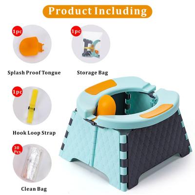 Foldable Toilet Training Toddler Travel Potty Chair