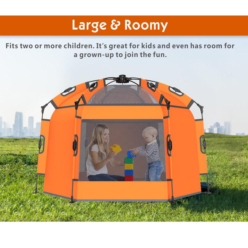 pop up baby play tent