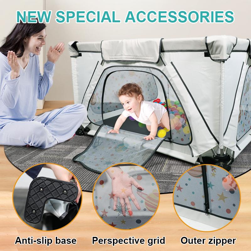 Alloy Steel Baby Playpen