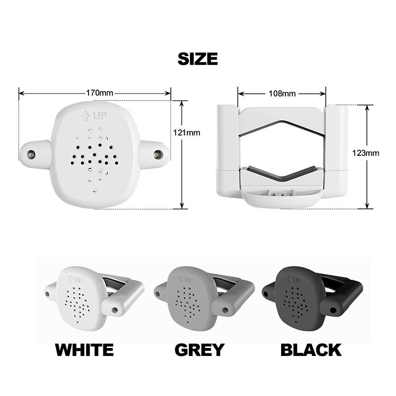 No‑Drill Plastic Banister Adapter