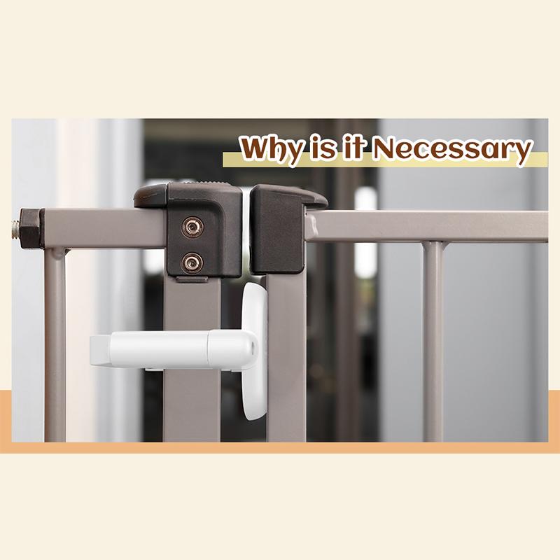 Square 27-Hole Drill-Free Stair Gate Adapter