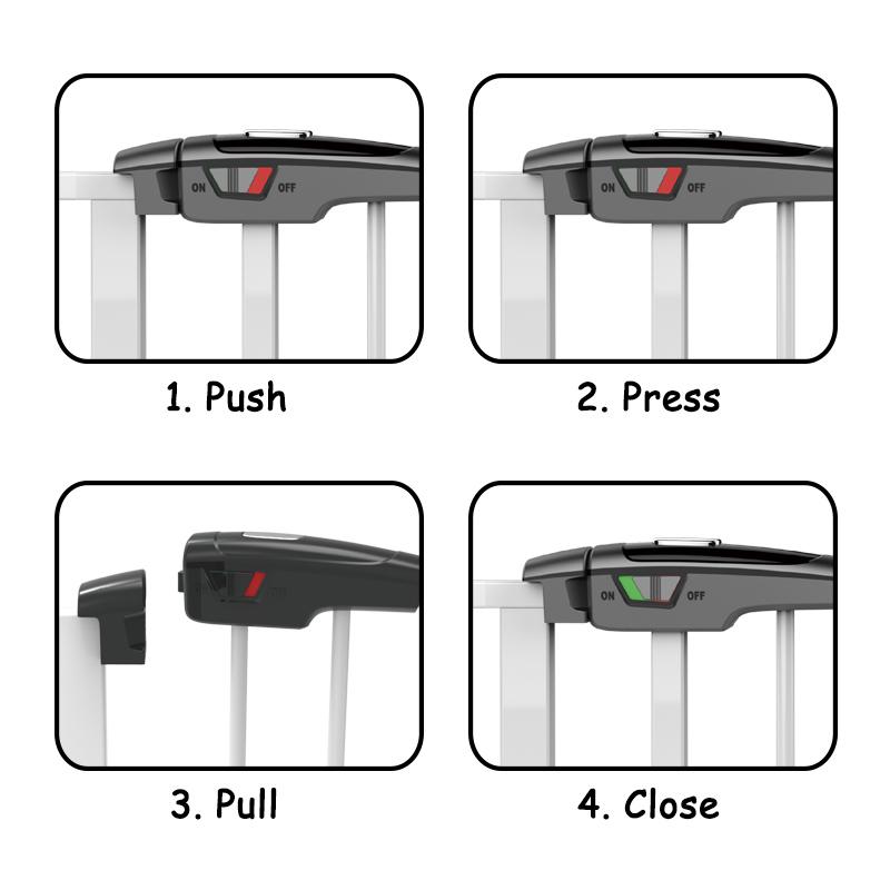 Multi-Functional stylish baby gate for modern home